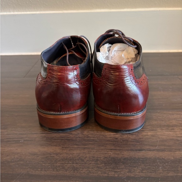 Size 15 - Asher Green Wingtip Dress Shoes - Picture 4 of 7